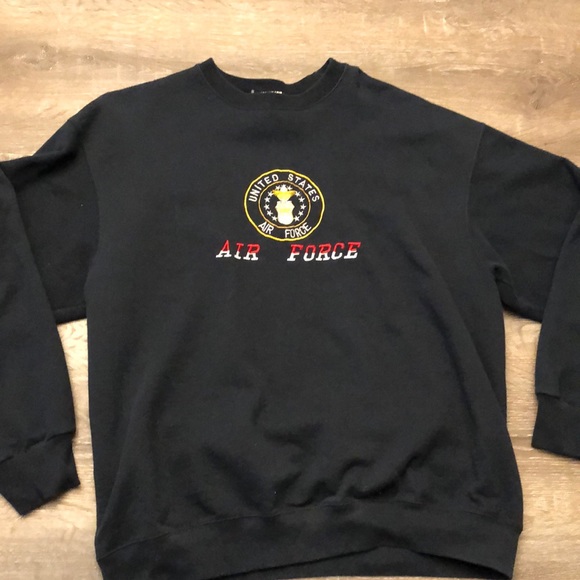 Fruit of the Loom Tops - Air Force Sweatshirt